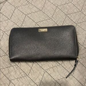 Kate Spade Black Leather Wallet